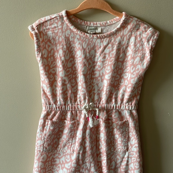 PEEK Baby Pink Cheetah Print Jumpsuit 6-12 months - Picture 2 of 6